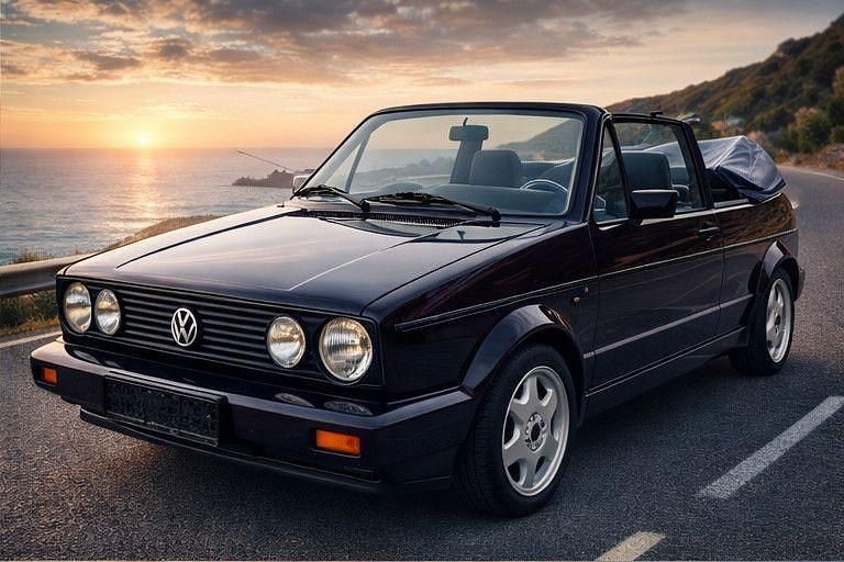 Gebraucht VW Golf Cabriolet 102 PS (75 kW) 1993 Violett Cabrio