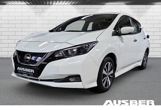 Gebraucht Nissan Leaf Acenta 110 kW (150 PS) 2021 Weiß Kleinwagen