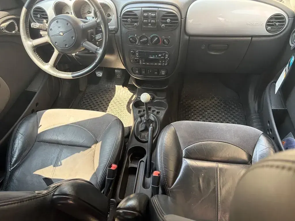 Gebraucht Chrysler PT Cruiser Limited 121 PS (88 kW) 2003 Silber Van / Kleinbus