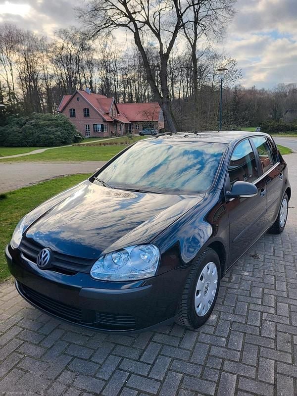 Gebraucht VW Golf V 105 PS (77 kW) 2007 Schwarz Kleinwagen
