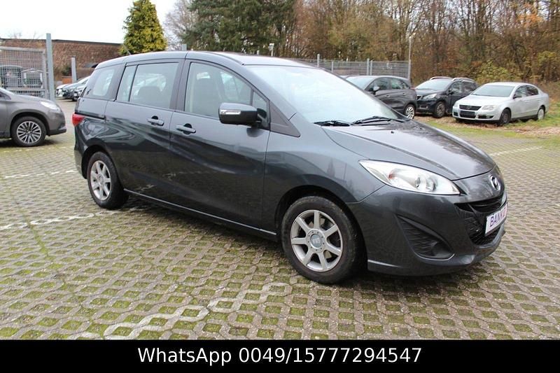 Gebraucht Mazda 5 Prime-Line 116 PS (85 kW) 2015 Grau Van / Kleinbus