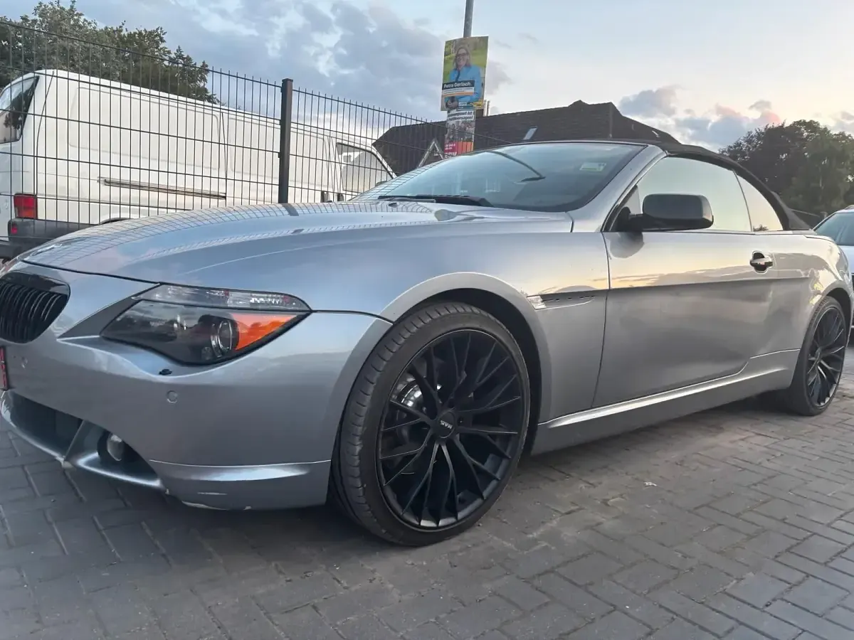 Gebraucht BMW 650 Cabriolet Sport Line 367 PS (269 kW) 2006 Silber Cabrio