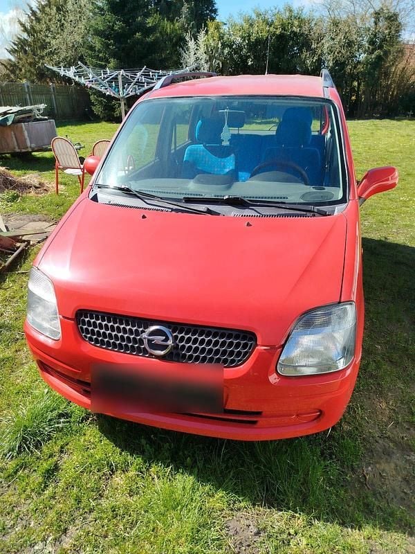 Gebraucht Opel Agila 75 PS (55 kW) 2000 Rot Van / Kleinbus