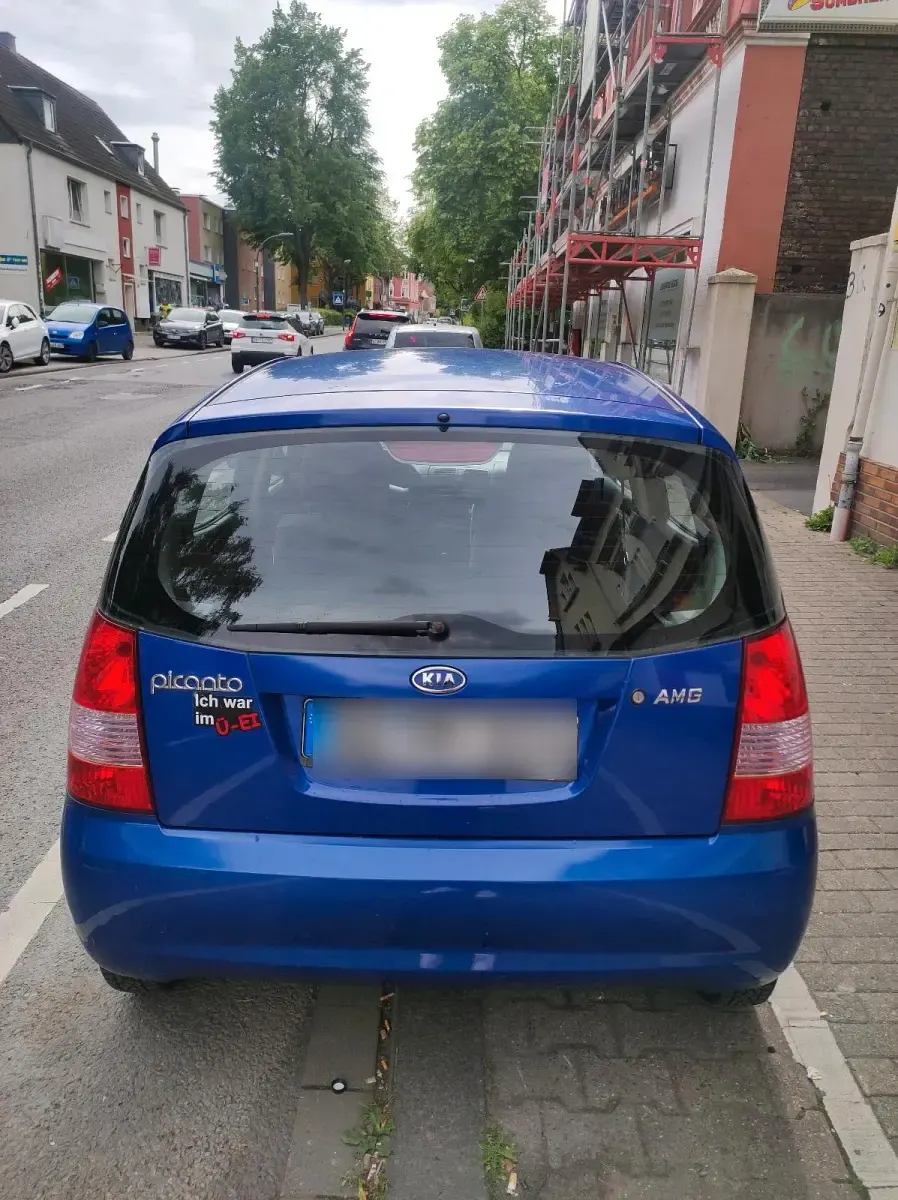 Gebraucht Kia Picanto 65 PS (47 kW) 2005 Blau Kleinwagen