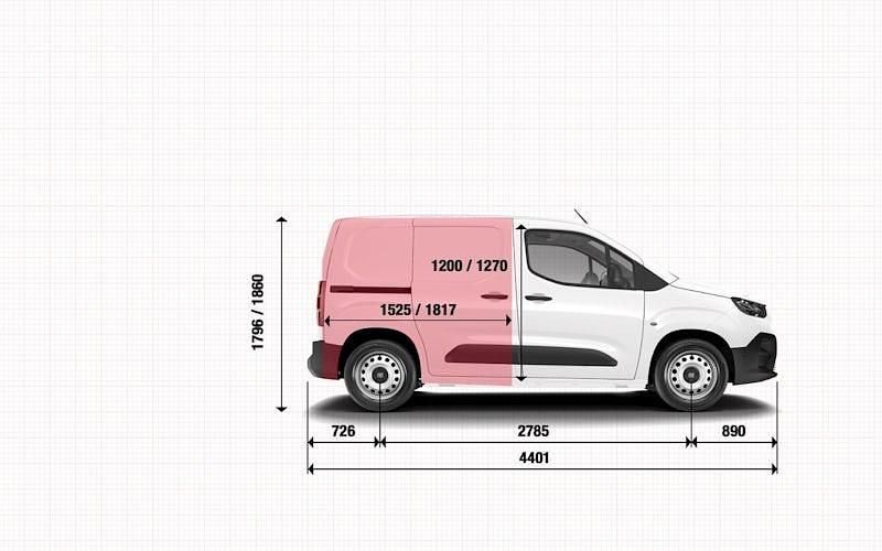 Neu Fiat Doblò 110 PS (80 kW) 2026 Weiß (weiß) Van / Kleinbus