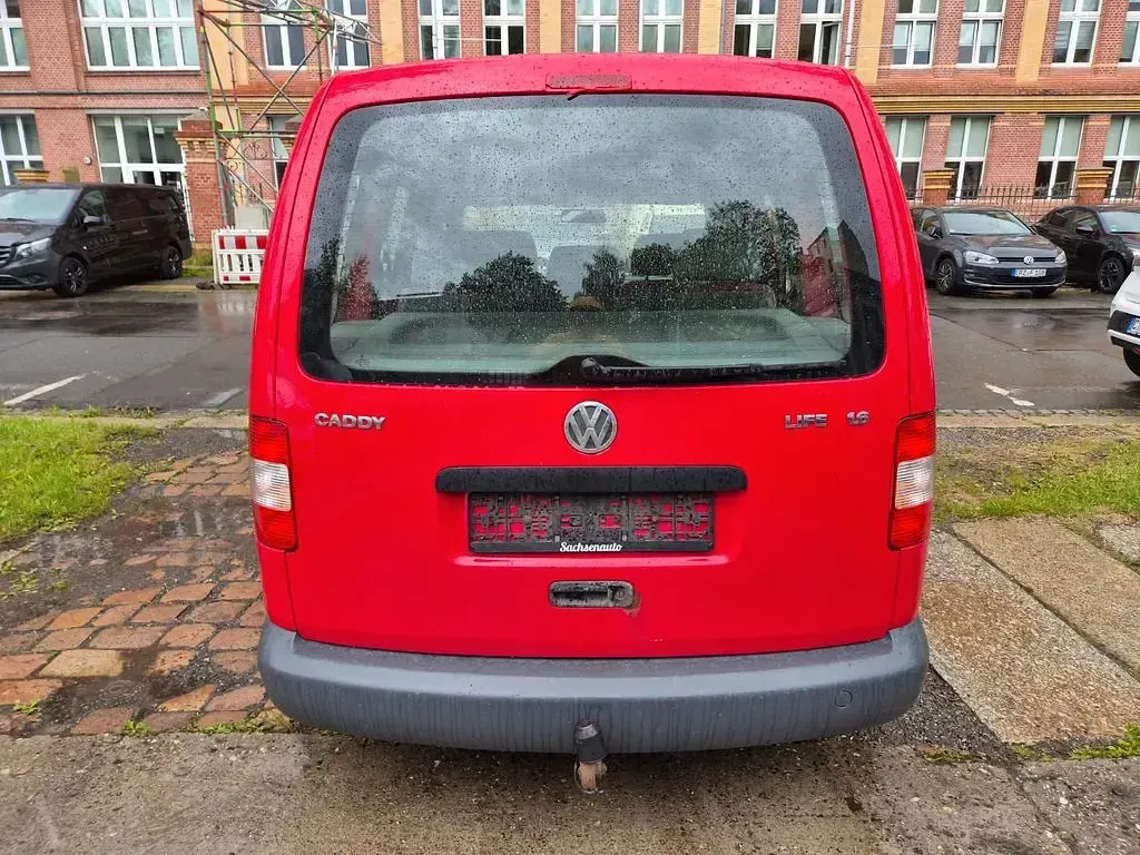 Gebraucht VW Caddy Life 102 PS (75 kW) 2006 Rot Van / Kleinbus