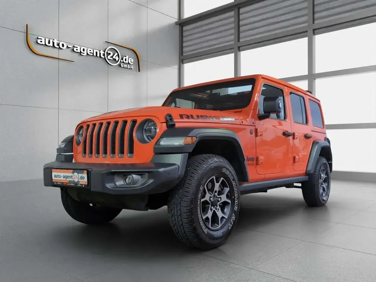 Gebraucht Jeep Wrangler Rubicon 200 PS (147 kW) 2019 Punkn (orange) metallic SUV