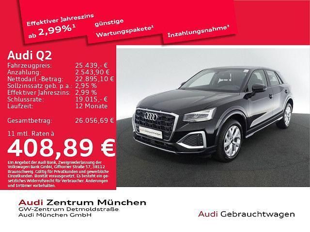 Brillantschwarz Gebraucht 2023 Audi Q2 Advanced Plus SUV | 25.439 € (Guter Preis) - Bild 1/2