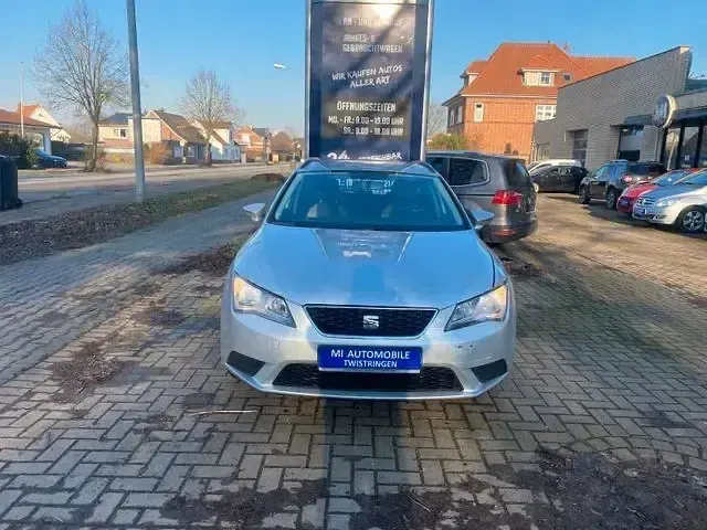 Brugt Seat Leon ST Reference 77 HK (56 kW) 2016 Sølv Stationcar