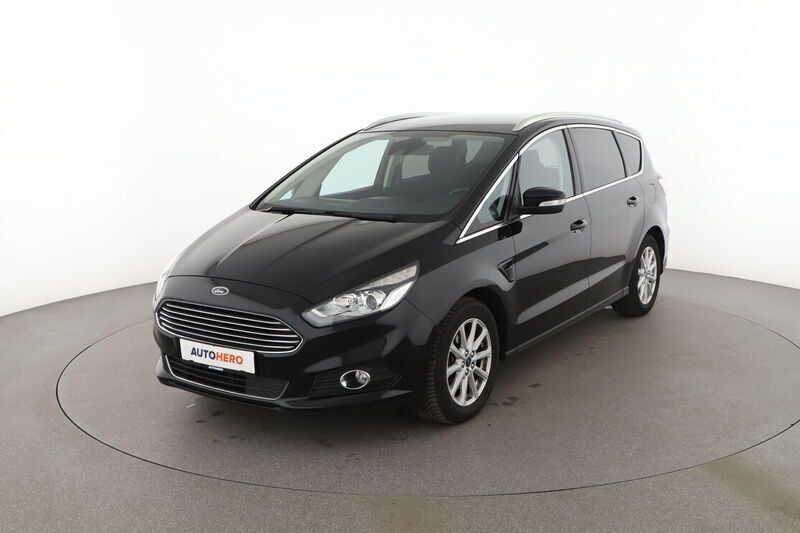 Schwarz Gebraucht 2016 Ford S-MAX Titanium Van / Kleinbus | 14.450 € (Fairer Preis) - Bild 1/4