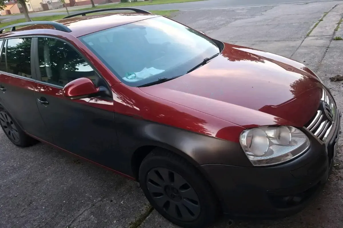 Gebraucht VW Golf V 102 PS (75 kW) 2007 Rot Kombi
