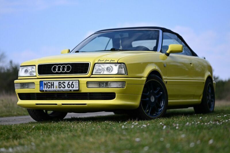 Gelb Gebraucht 1997 Audi Cabriolet Sport Cabrio | 13.800 € (Teuer) - Bild 1/4