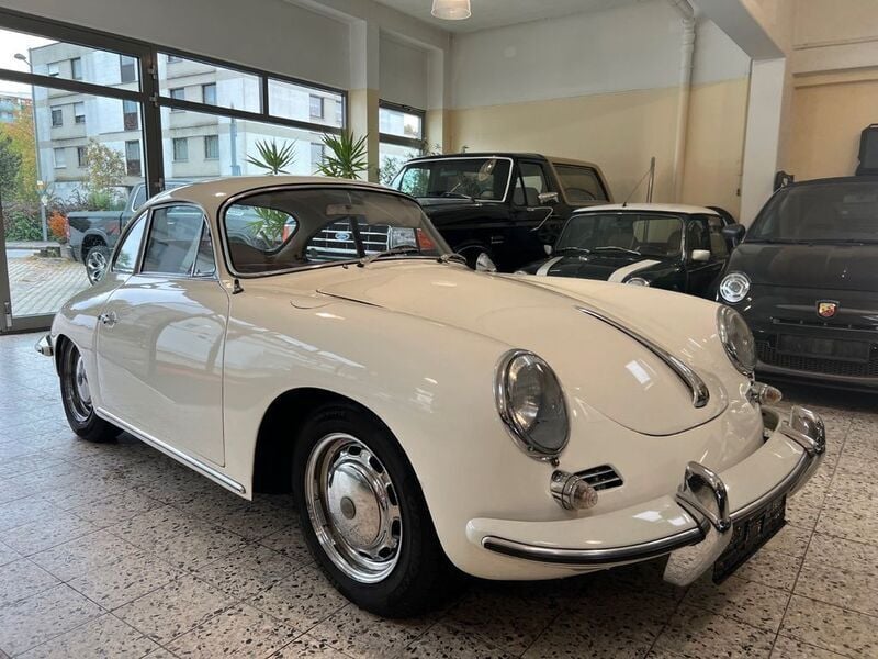 Weiß Gebraucht 1964 Porsche 356 Coupé | 69.900 € - Bild 1/4