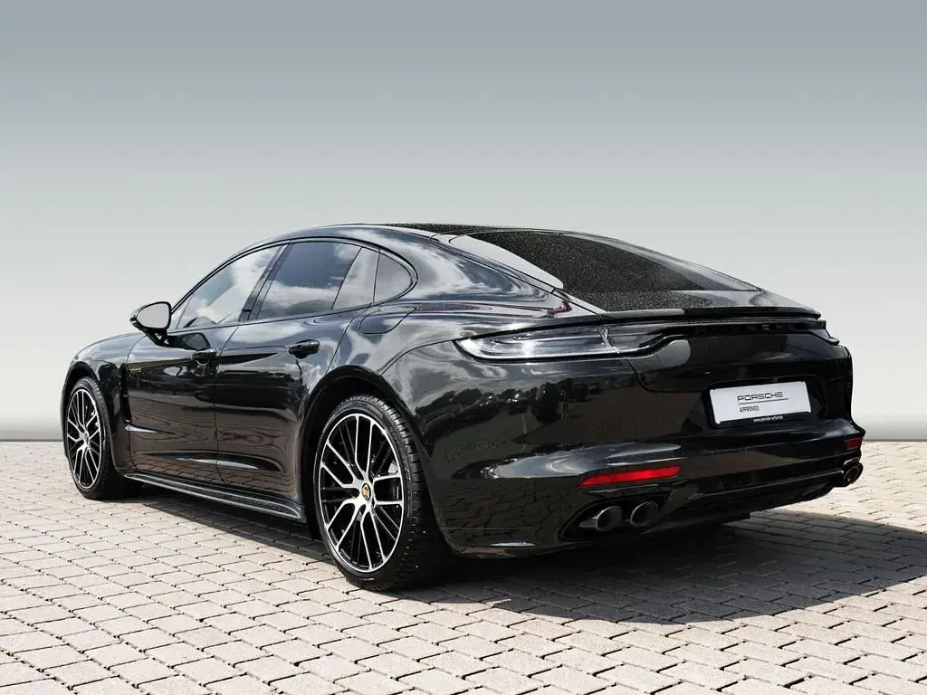 Gebraucht Porsche Panamera 4S E-Hybrid 560 PS (411 kW) 2021 Pts dunkelolive Kleinwagen