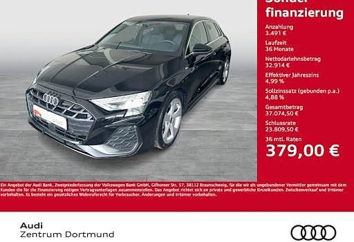 Gebraucht Audi A3 S-Line 150 PS (110 kW) 2025 Schwarz Limousine