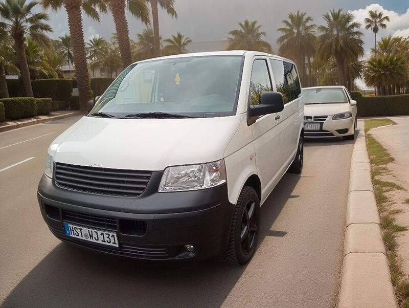 Weiß Gebraucht 2008 VW T5 Van | 8.900 € (Fairer Preis) - Bild 1/4
