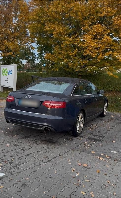 Blau Gebraucht 2009 Audi A6 S-line plus Limousine | 4.500 € (Superpreis) - Bild 1/4