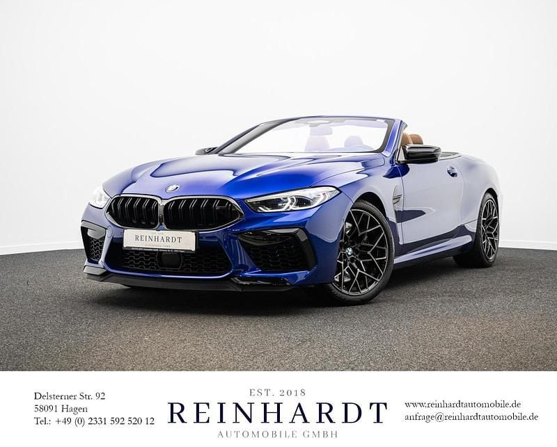 Marina bay blau metallic Gebraucht 2022 BMW M8 Competition Edition Coupé | 90.225 € (Fairer Preis) - Bild 1/3