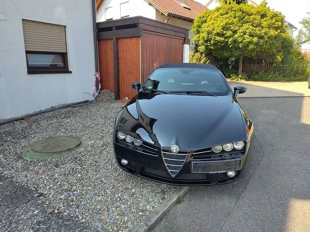 Gebraucht Alfa Romeo Spider 209 PS (153 kW) 2009 Schwarz Cabrio
