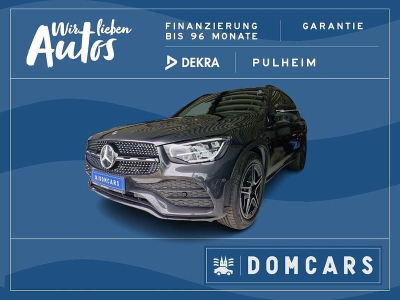 Grau Gebraucht 2019 Mercedes GLC220 AMG line SUV | 36.999 € (Teuer) - Bild 1/4