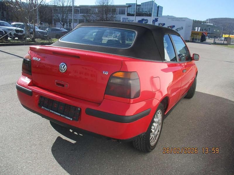 Gebraucht VW Golf Cabriolet 75 PS (55 kW) 1999 Rot Cabrio