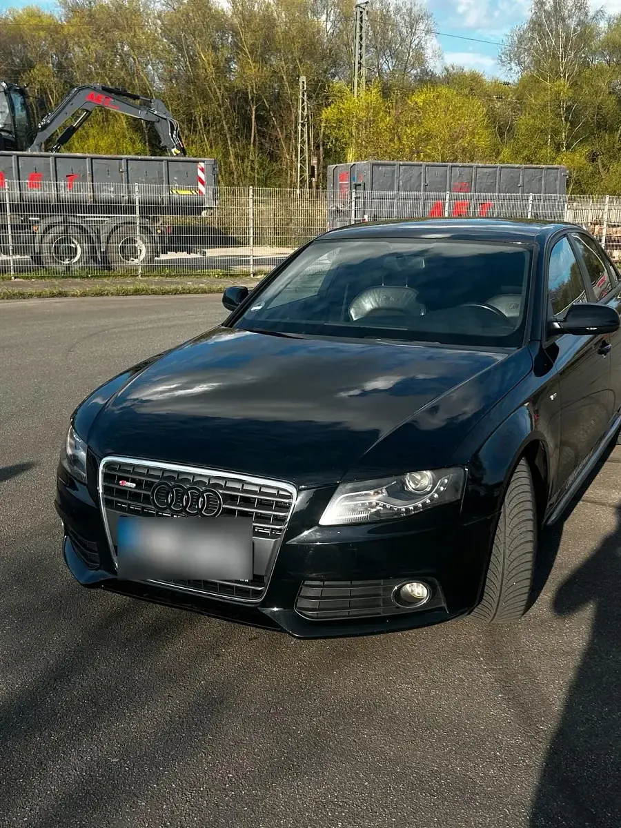 Gebraucht Audi A4 S-Line 120 PS (88 kW) 2010 Schwarz Limousine