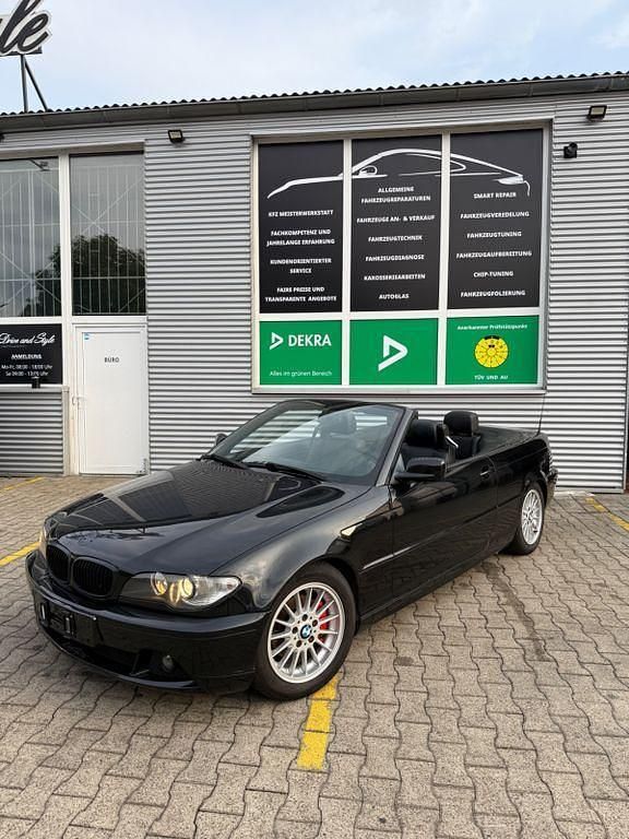 Schwarz Gebraucht 2005 BMW 318 Cabriolet Sport Line Cabrio | 4.900 € (Guter Preis) - Bild 1/4