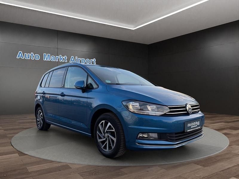 Gebraucht VW Touran Sound 150 PS (110 kW) 2017 Blau Van / Kleinbus