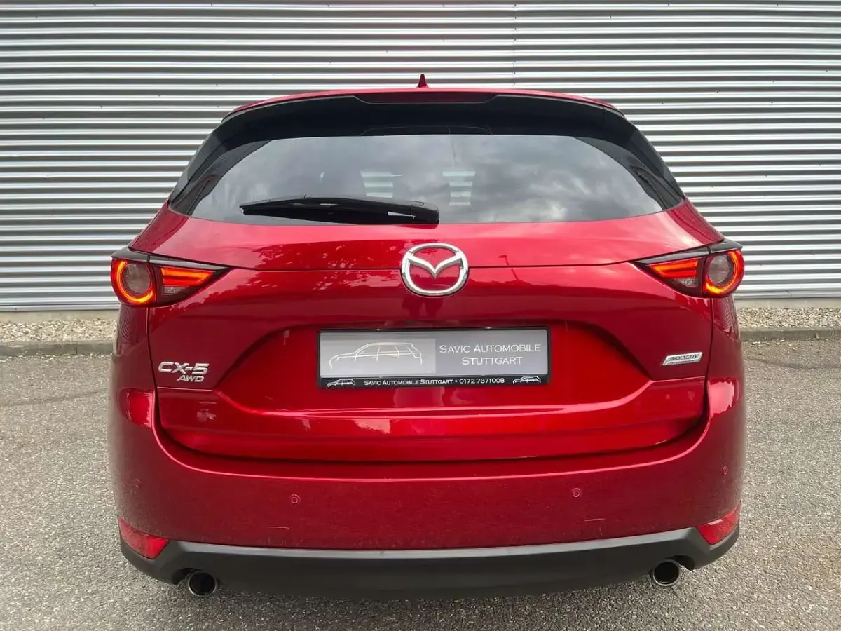 Gebraucht Mazda CX-5 Sports-Line 194 PS (142 kW) 2019 Rot SUV