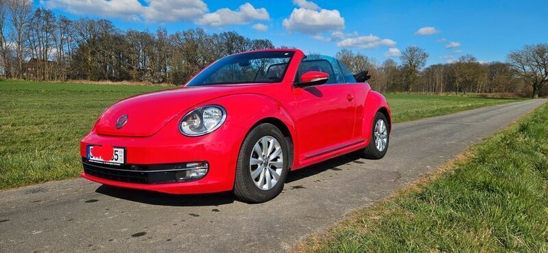 Rot Gebraucht 2013 VW Beetle Cabrio | 6.500 € (Guter Preis) - Bild 1/4