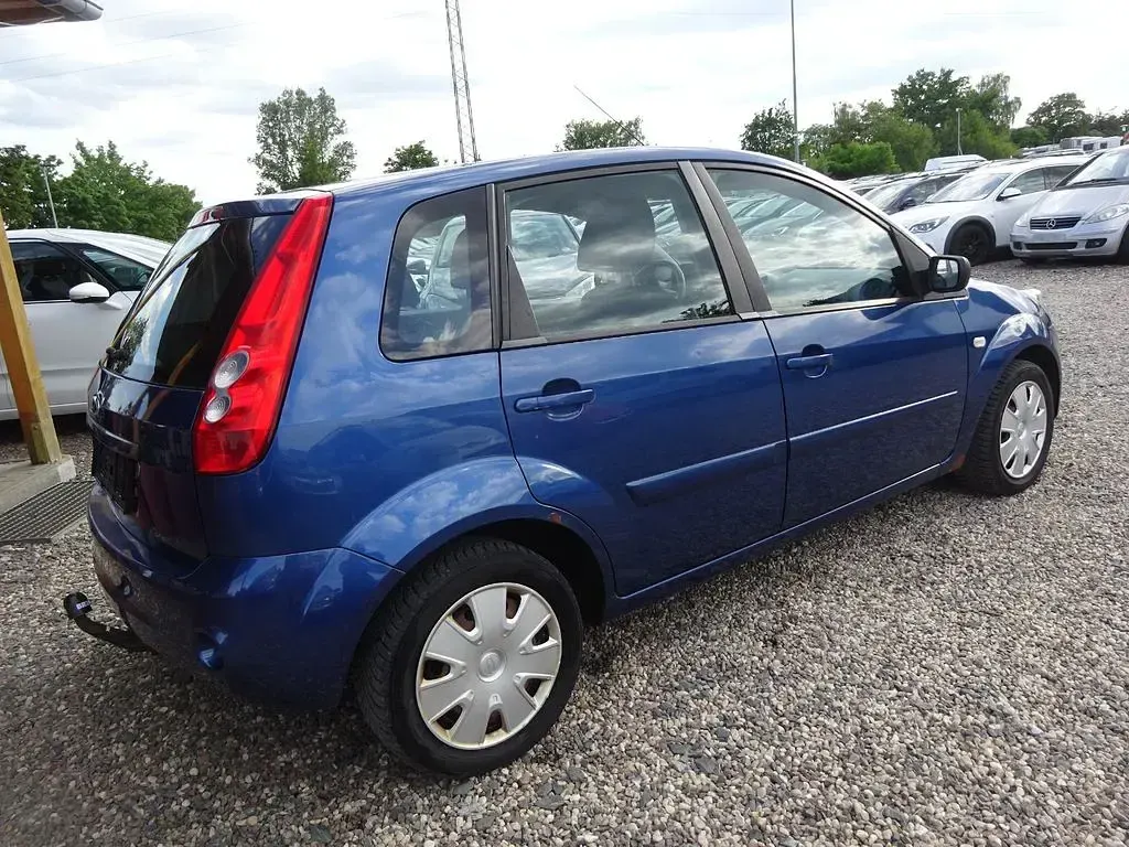 Gebraucht Ford Fiesta Style 69 PS (50 kW) 2008 Blau Kleinwagen