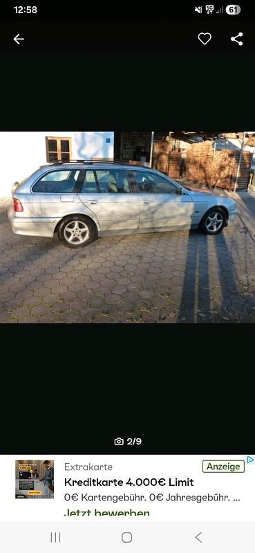 Gebraucht BMW 525 2002 Silber Kombi