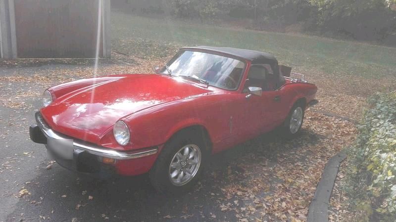 Gebraucht Triumph Spitfire 69 PS (50 kW) 1979 Rot Cabrio
