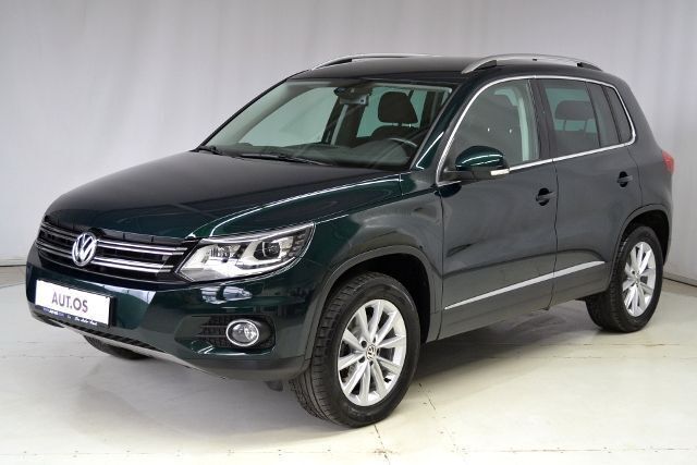Gebraucht VW Tiguan Style 140 PS (102 kW) 2013 Grün metallic SUV