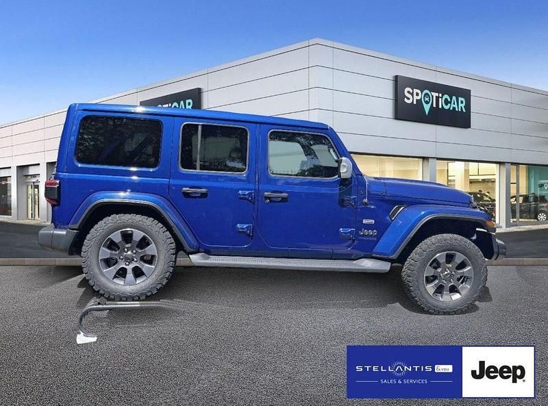 Gebraucht Jeep Wrangler Sahara 200 PS (147 kW) 2020 Blau SUV