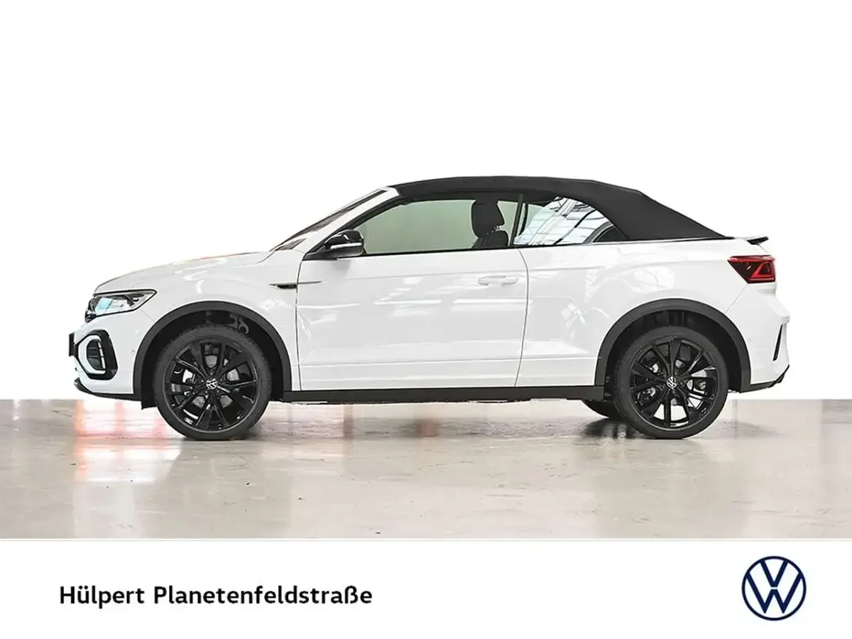 Neu VW T-Roc Cabriolet R-line 150 PS (110 kW) 2026 Pure white uni schwarz Cabrio