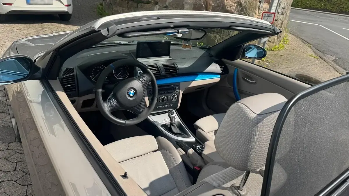 Gebraucht BMW 118 Cabriolet 143 PS (105 kW) 2008 Silber Cabrio