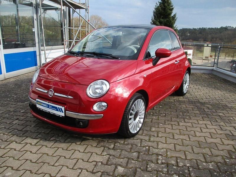 Gebraucht Fiat 500 Lounge 86 PS (63 kW) 2012 Rot Kleinwagen