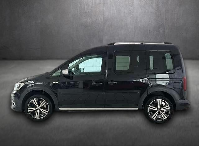 Gebraucht VW Caddy 131 PS (96 kW) 2019 Schwarz Van / Kleinbus