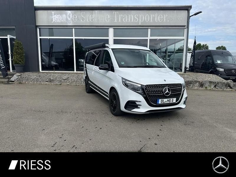 Blanc cristal de roche mtallis Gebraucht 2025 Mercedes V300 Marco Polo Van / Kleinbus | 104.950 € - Bild 1/4