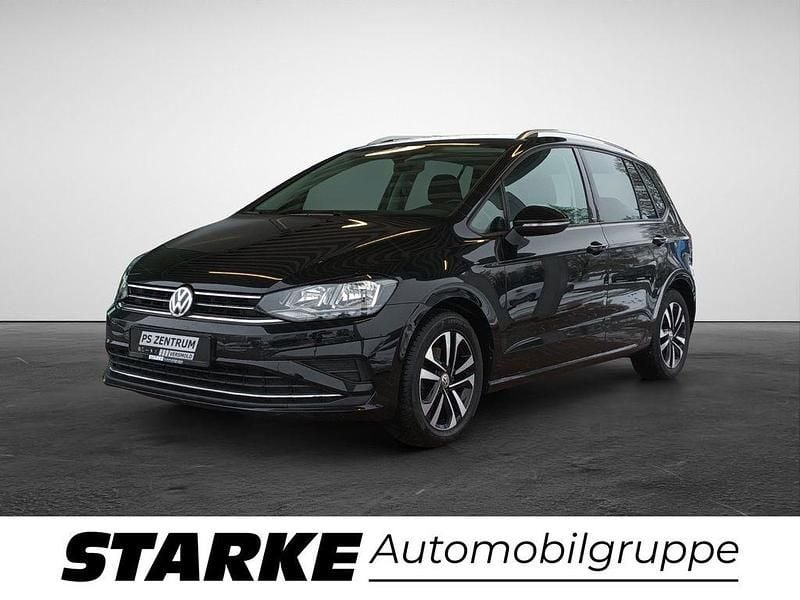 Gebraucht VW Golf Sportsvan IQ Drive 150 PS (110 kW) 2019 Schwarz Van / Kleinbus