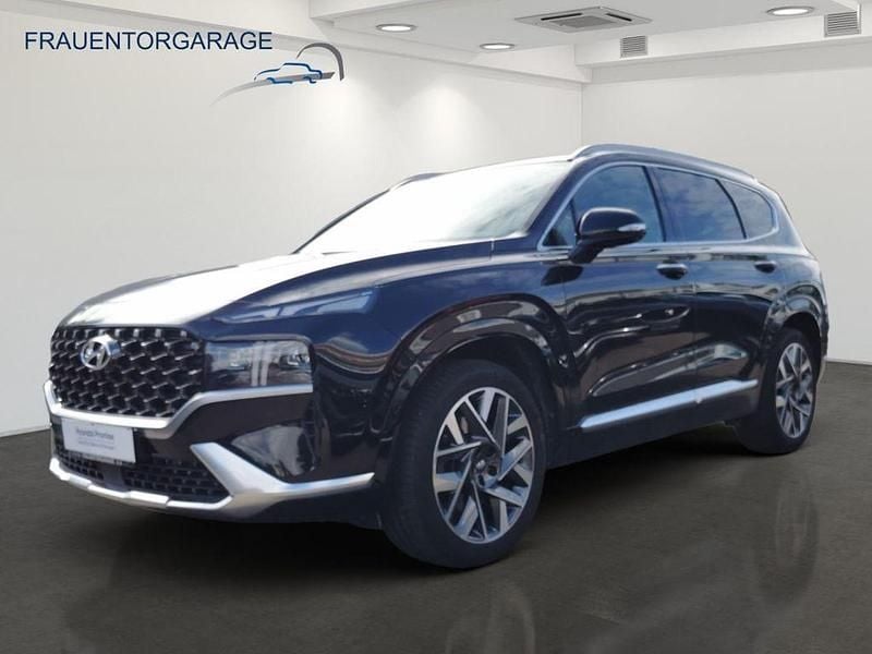 Abyss black Gebraucht 2023 Hyundai Santa Fe Signature SUV | 38.385 € (Guter Preis) - Bild 1/4