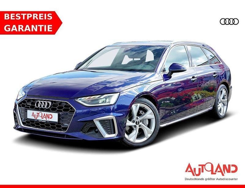 Blau Gebraucht 2021 Audi A4 S-Line Kombi | 32.950 € (Etwas zu teuer) - Bild 1/4