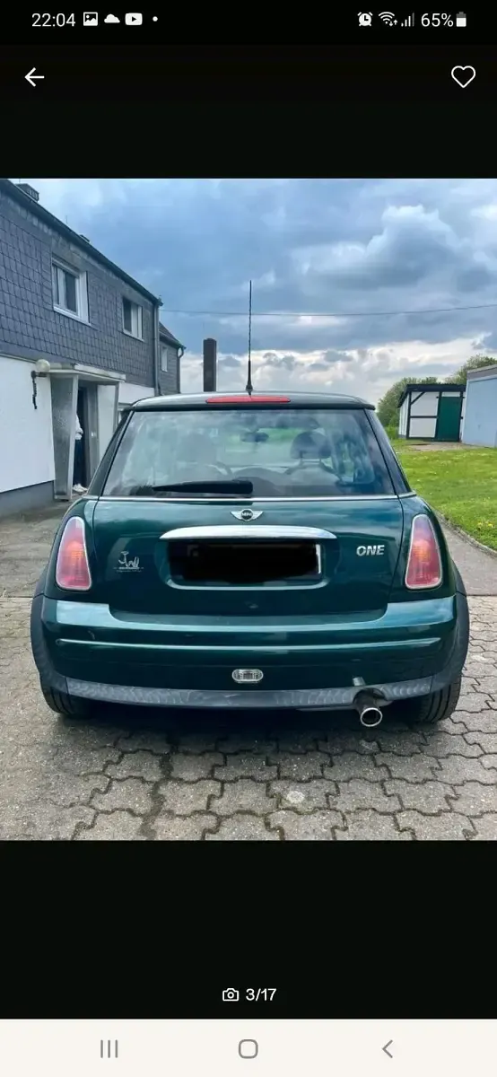 Usata Mini ONE 90 CV (66 kW) 2003 Verde Utilitaria