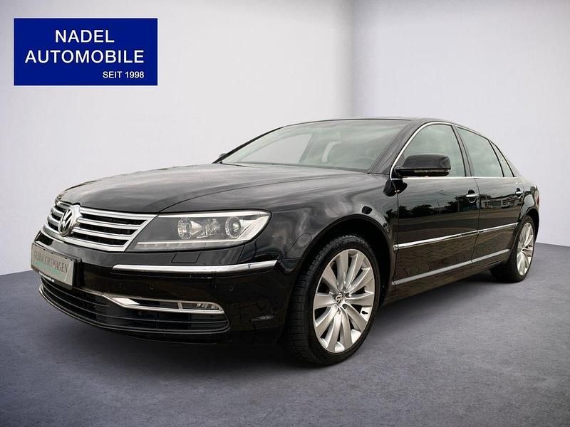 Schwarz Gebraucht 2012 VW Phaeton Limousine | 10.490 € (Fairer Preis) - Bild 1/4