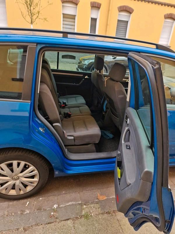 Gebraucht VW Touran 116 PS (85 kW) 2004 Blau Van / Kleinbus