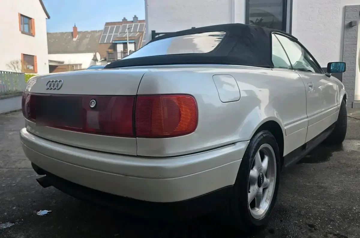 Gebraucht Audi 80 116 PS (85 kW) 1995 Weiß Cabrio