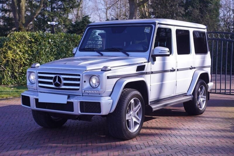 Silber Gebraucht 2017 Mercedes G500 SUV | 79.500 € - Bild 1/4