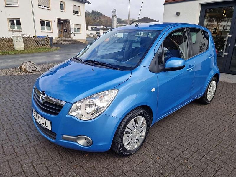 Gebraucht Opel Agila Edition 86 PS (63 kW) 2008 Marokko blau Kleinwagen