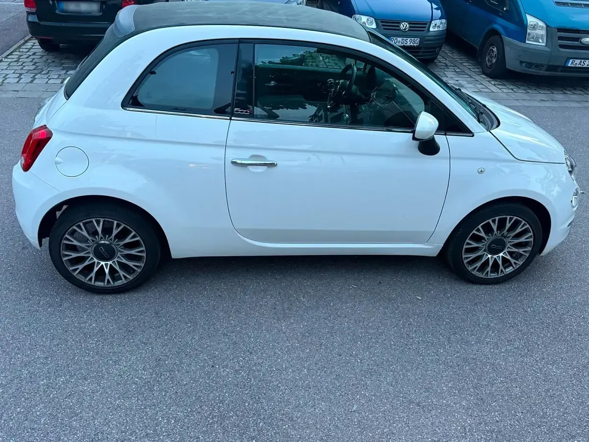 Gebraucht Fiat 500C 71 PS (52 kW) 2021 Weiß Cabrio